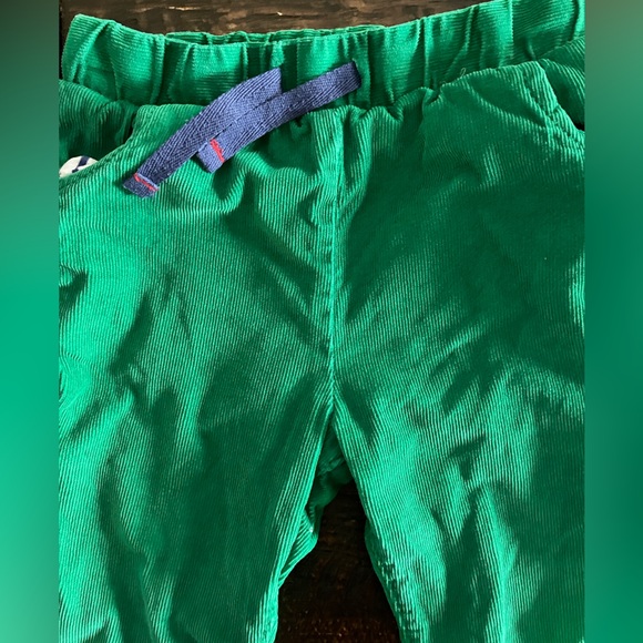 Mini Boden Green Corduroy Pants - Size 6-9m - Picture 5 of 8